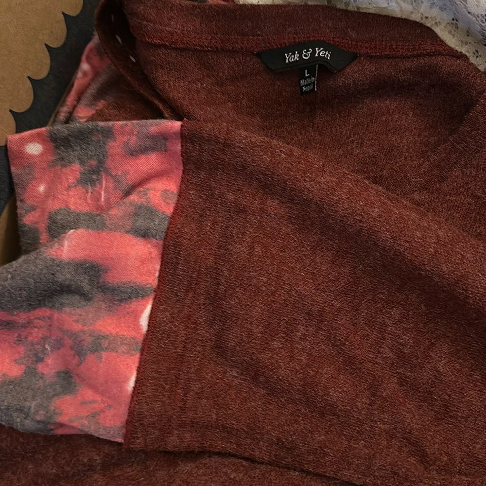 Yak and yeti frill sweater